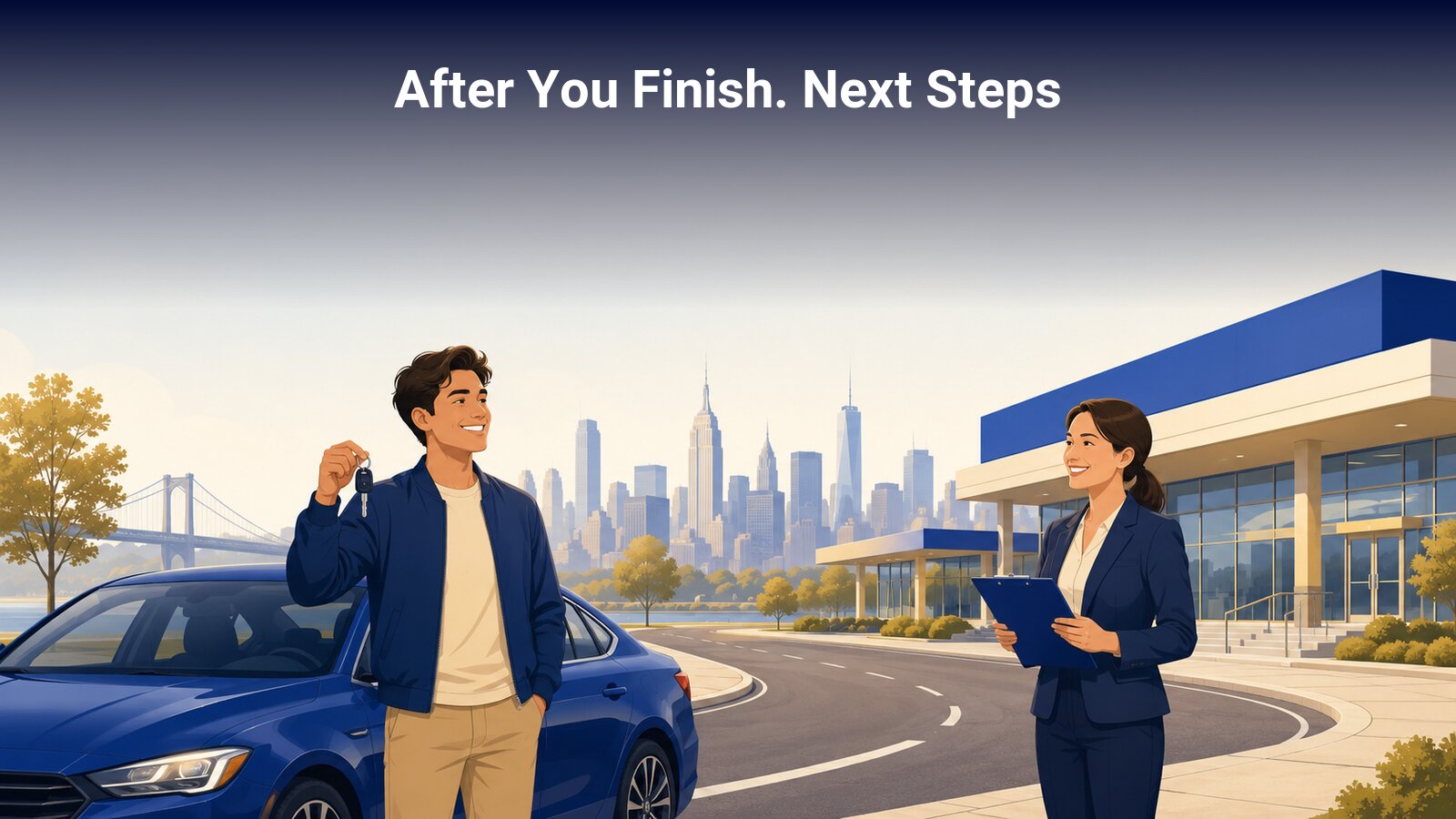After You Finish. Next Steps